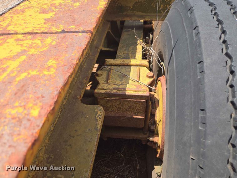 image for item EW0290 1951 Dorsey Low bed equipment trailer