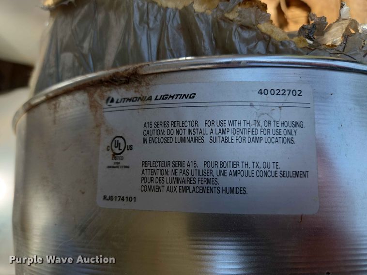 image for item EW0292 Approximately (80) light fixtures