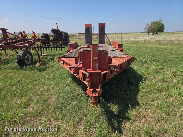 image for item EW0294 Shop Built equipment trailer