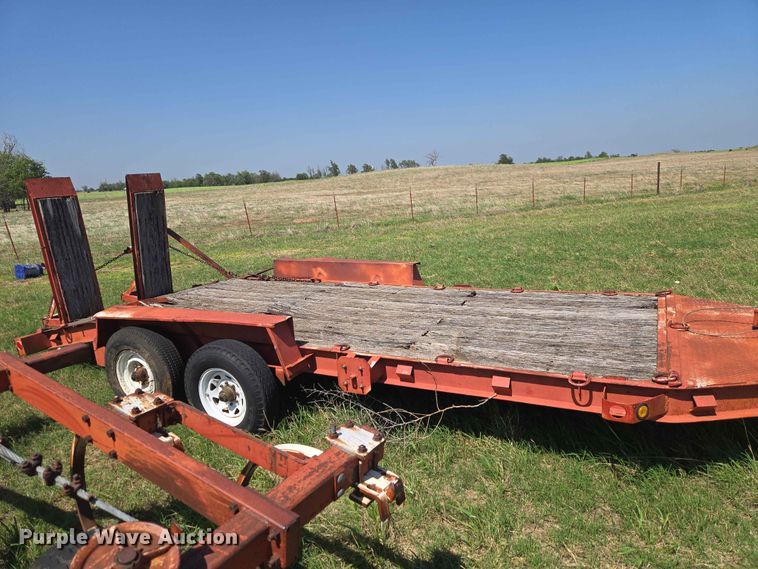 image for item EW0294 Shop Built equipment trailer