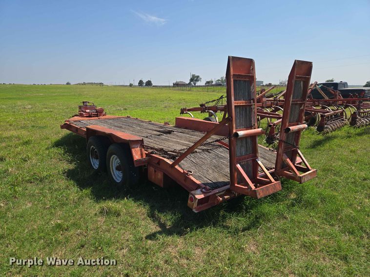 image for item EW0294 Shop Built equipment trailer