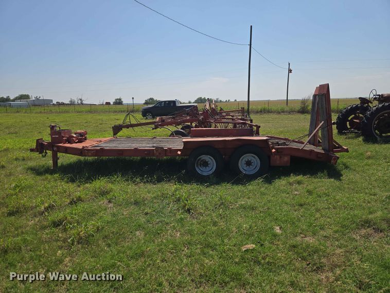 image for item EW0294 Shop Built equipment trailer