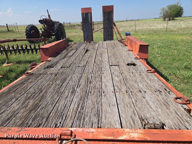image for item EW0294 Shop Built equipment trailer