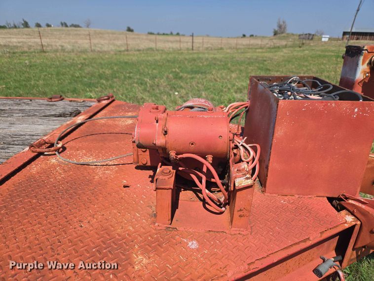 image for item EW0294 Shop Built equipment trailer