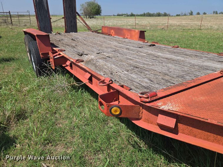 image for item EW0294 Shop Built equipment trailer