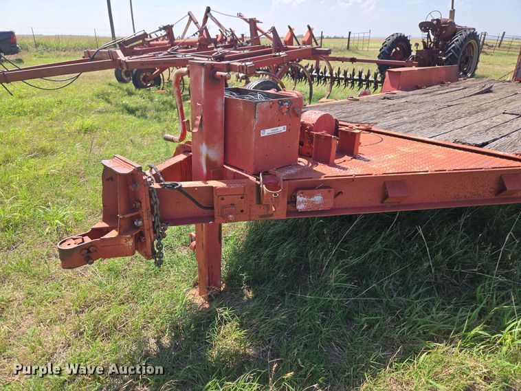 image for item EW0294 Shop Built equipment trailer