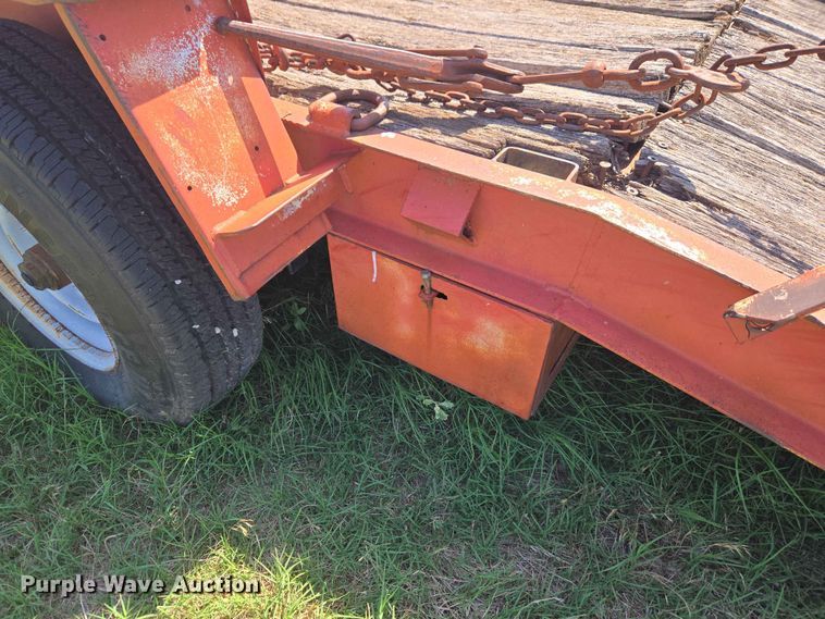 image for item EW0294 Shop Built equipment trailer