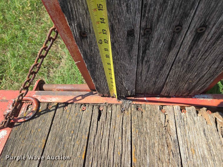 image for item EW0294 Shop Built equipment trailer
