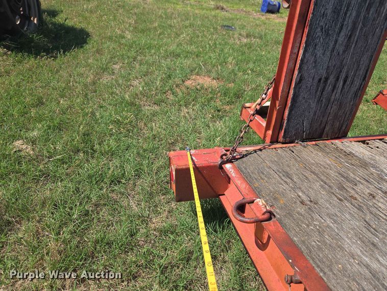 image for item EW0294 Shop Built equipment trailer