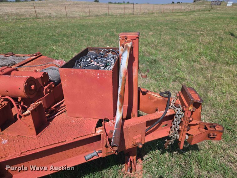 image for item EW0294 Shop Built equipment trailer