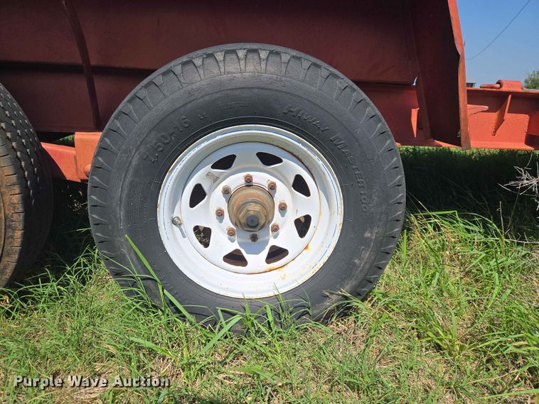image for item EW0294 Shop Built equipment trailer