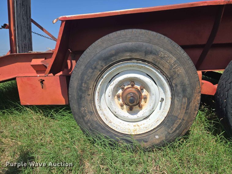 image for item EW0294 Shop Built equipment trailer
