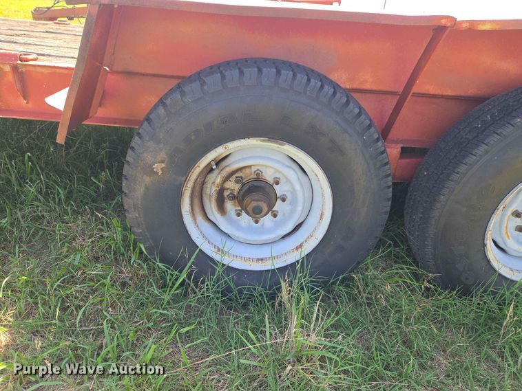 image for item EW0294 Shop Built equipment trailer