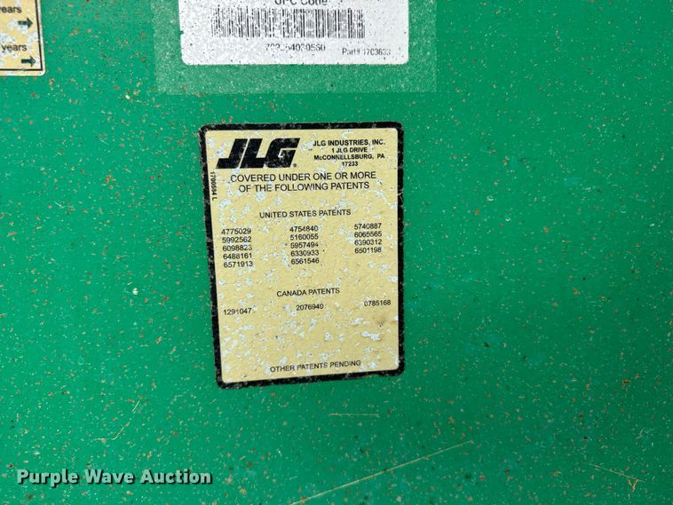 image for item EW4763 JLG 600S boom lift