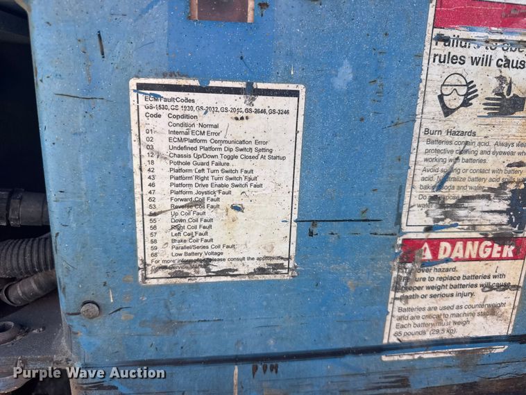 image for item EW4768 Genie GS-1930 scissor lift