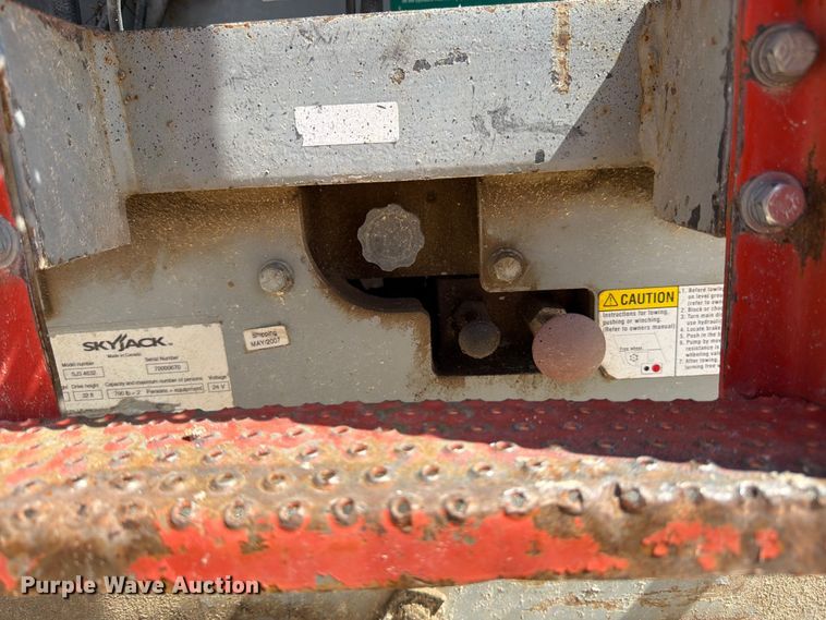 image for item EW4771 Skyjack SJ3 4732 scissor lift