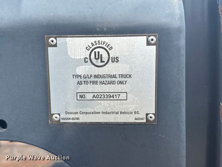image for item EW4786 Doosan G25-P forklift