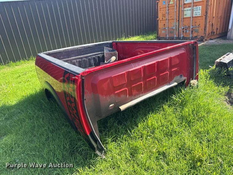 image for item EW4802 2018 RAM 2500 Crew Cab flatbed pickup truck