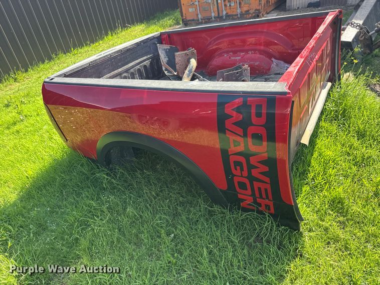 image for item EW4802 2018 RAM 2500 Crew Cab flatbed pickup truck