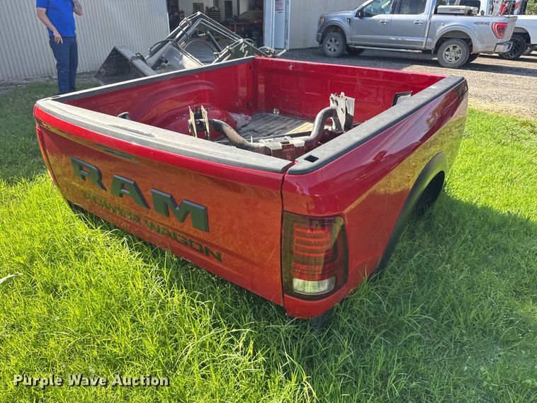 image for item EW4802 2018 RAM 2500 Crew Cab flatbed pickup truck