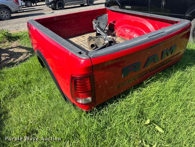 image for item EW4802 2018 RAM 2500 Crew Cab flatbed pickup truck