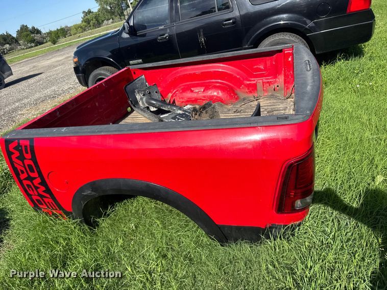 image for item EW4802 2018 RAM 2500 Crew Cab flatbed pickup truck