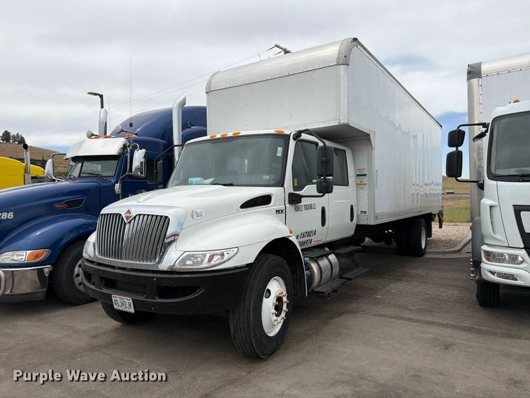 2022 International Mv607 Crew Cab Box Truck VIN: 3HAEUMML7NL603586 Lot: 999394902