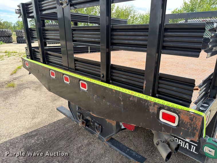 image for item EX4494 2015 Ford F450 Super Duty flatbed truck