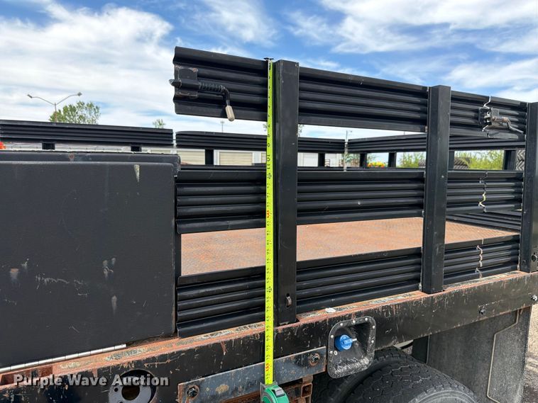 image for item EX4494 2015 Ford F450 Super Duty flatbed truck