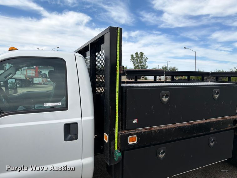 image for item EX4494 2015 Ford F450 Super Duty flatbed truck