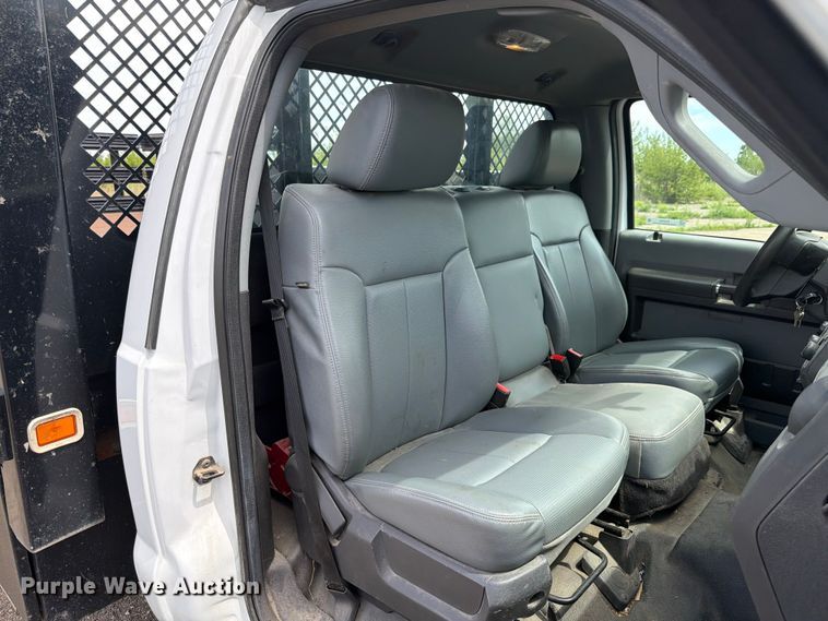 image for item EX4494 2015 Ford F450 Super Duty flatbed truck