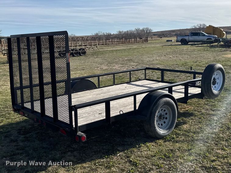 image for item FB7128 2016 Load Trail utility trailer