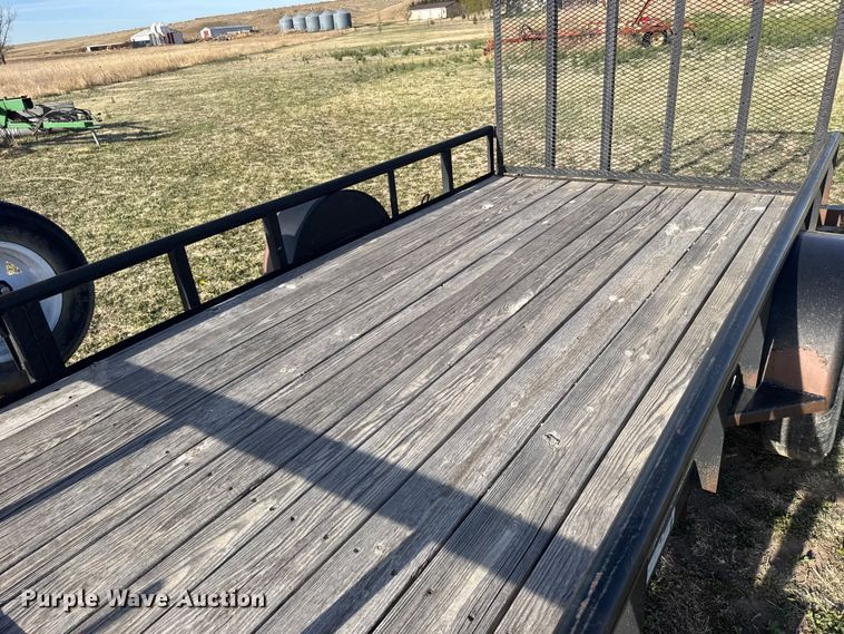 image for item FB7128 2016 Load Trail utility trailer