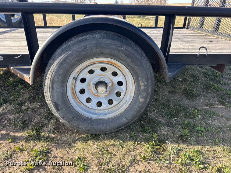 image for item FB7128 2016 Load Trail utility trailer