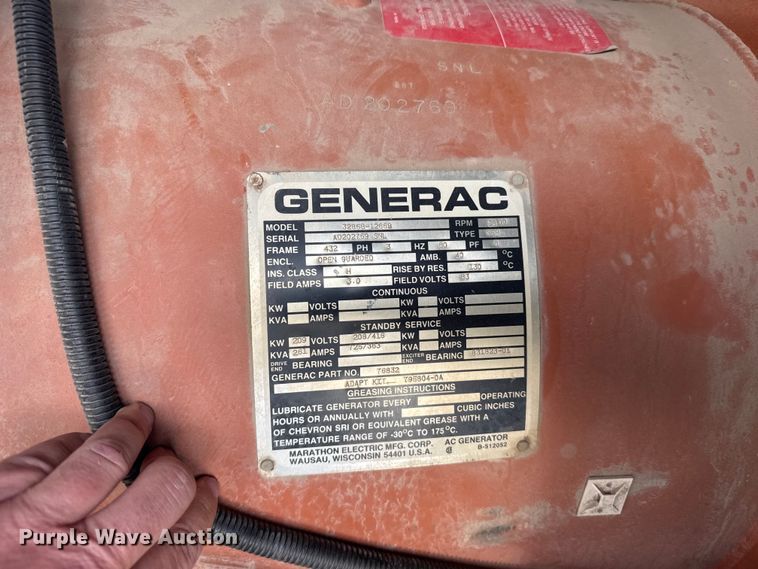 image for item FB7435 Generac 3286B-1266B generator