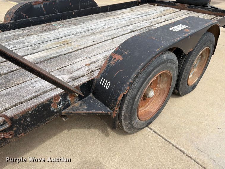 image for item FB7458 2001 Supe equipment trailer