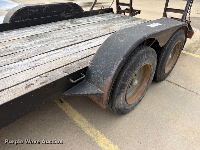 image for item FB7458 2001 Supe equipment trailer