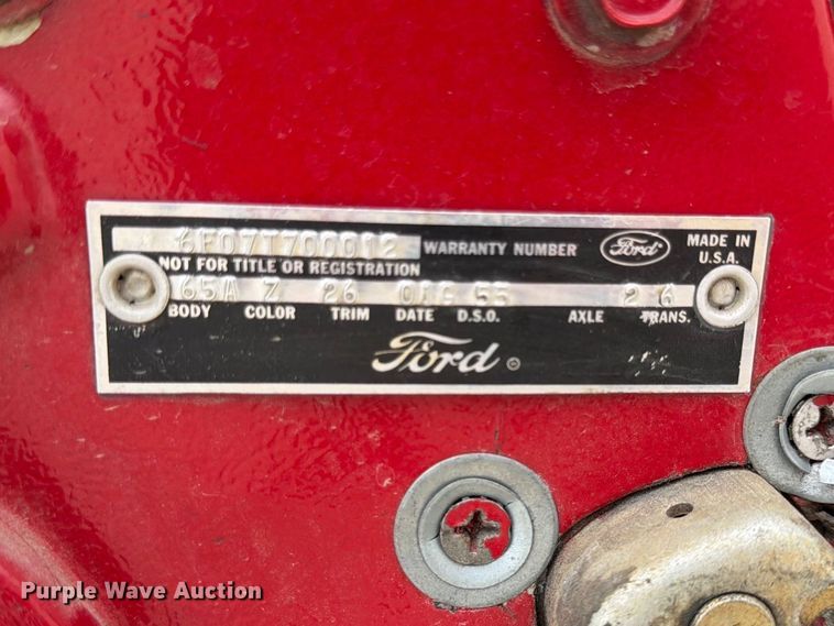 image for item FB7460 1966 Ford Mustang 