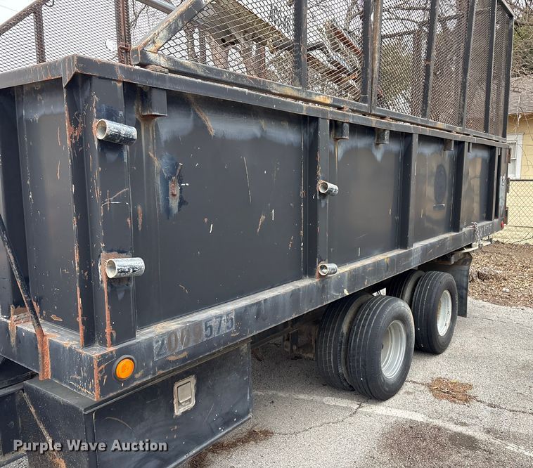 image for item FB8482 2009 All Wheel Drive Equipment Mfg GT12.5 grapple trailer