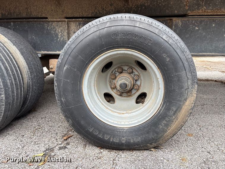 image for item FB8482 2009 All Wheel Drive Equipment Mfg GT12.5 grapple trailer