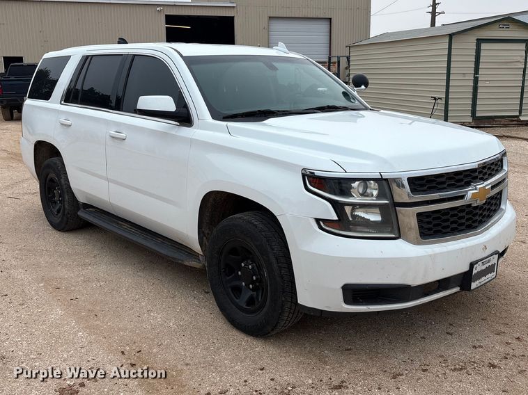 image for item FC2348 2018 Chevrolet Tahoe Police SUV
