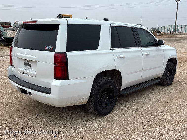 image for item FC2348 2018 Chevrolet Tahoe Police SUV