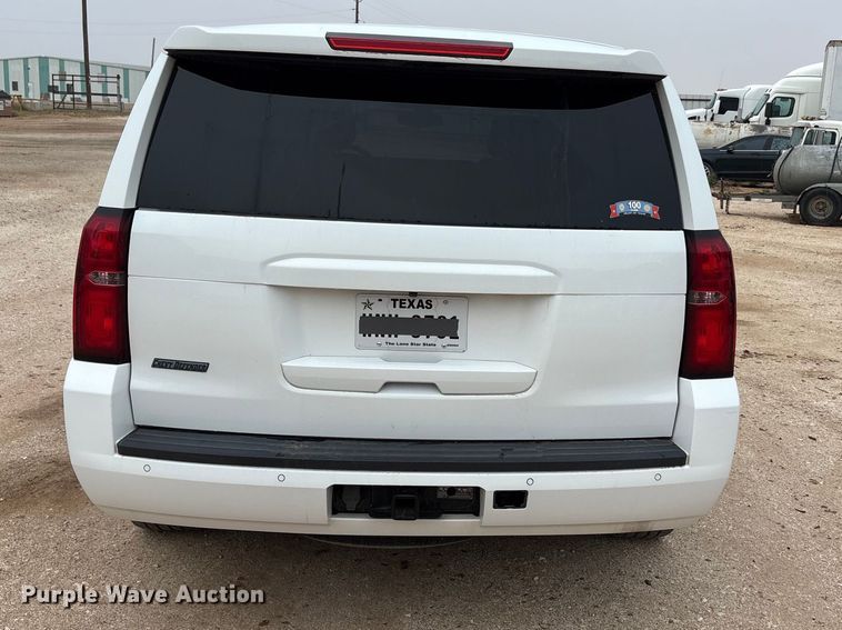 image for item FC2348 2018 Chevrolet Tahoe Police SUV