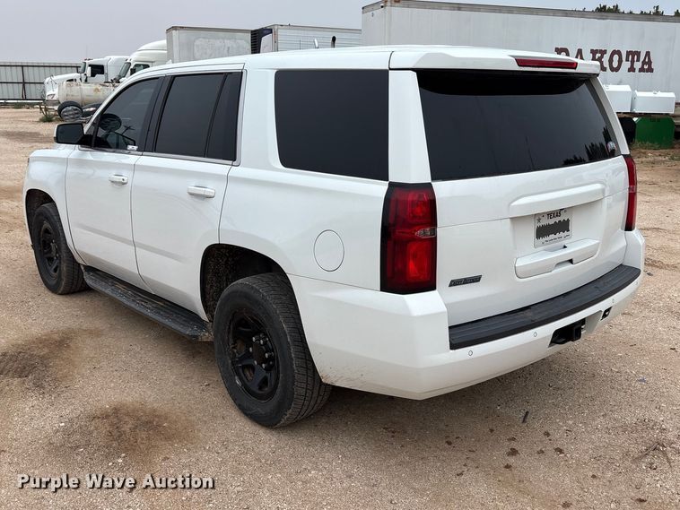 image for item FC2348 2018 Chevrolet Tahoe Police SUV
