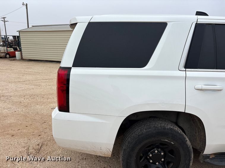 image for item FC2348 2018 Chevrolet Tahoe Police SUV