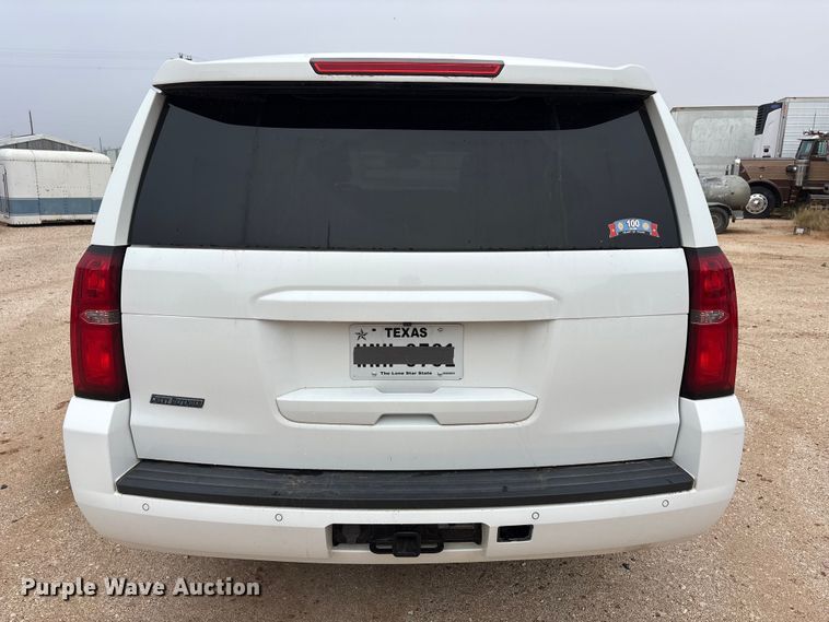 image for item FC2348 2018 Chevrolet Tahoe Police SUV
