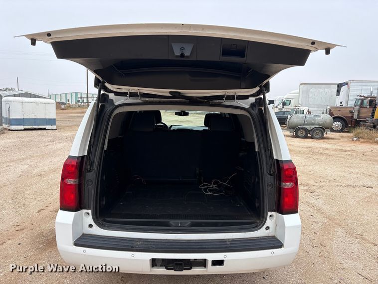 image for item FC2348 2018 Chevrolet Tahoe Police SUV