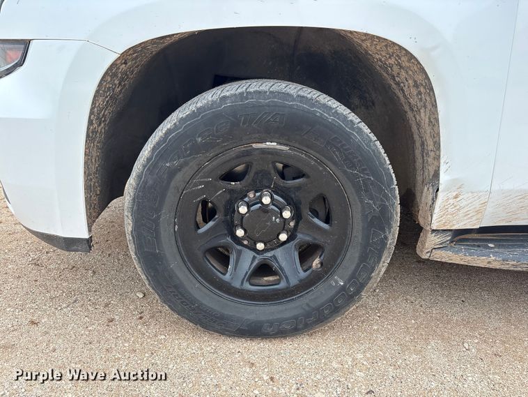 image for item FC2348 2018 Chevrolet Tahoe Police SUV