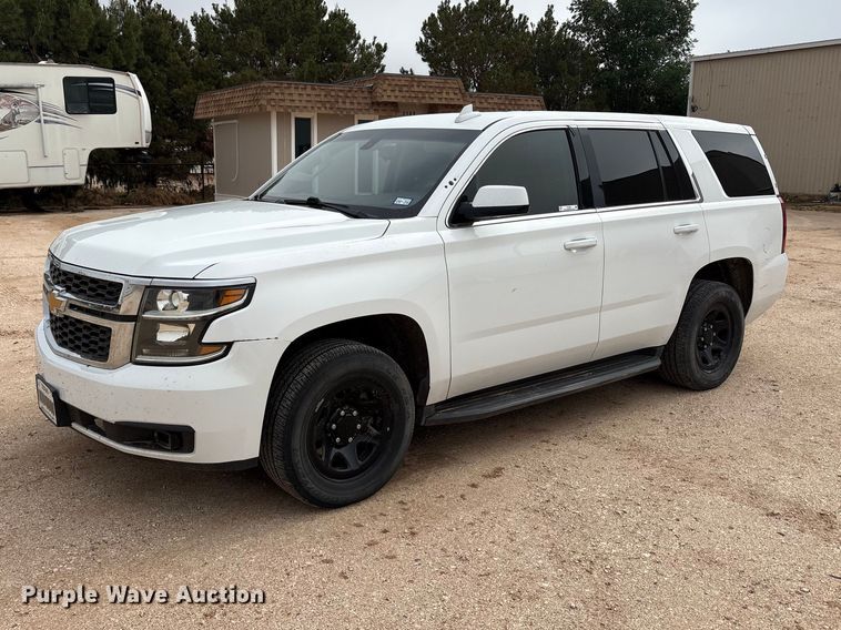 image for item FC2350 2017 Chevrolet Tahoe Police SUV
