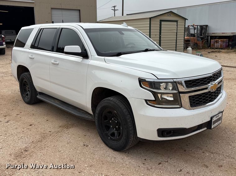 image for item FC2350 2017 Chevrolet Tahoe Police SUV